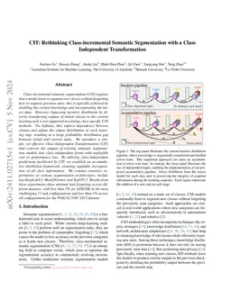 CIT: Rethinking Class-incremental Semantic Segmentation with a Class
  Independent Transformation