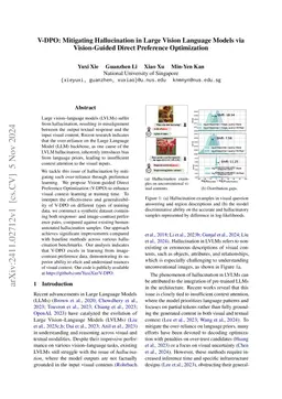 V-DPO: Mitigating Hallucination in Large Vision Language Models via
  Vision-Guided Direct Preference Optimization