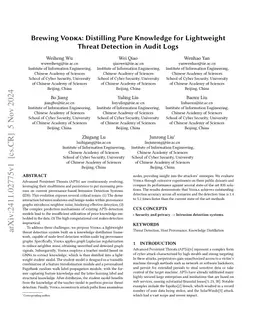 Winemaking: Extracting Essential Insights for Efficient Threat Detection
  in Audit Logs
