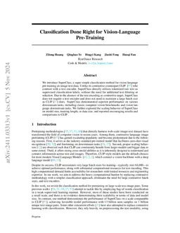 Classification Done Right for Vision-Language Pre-Training