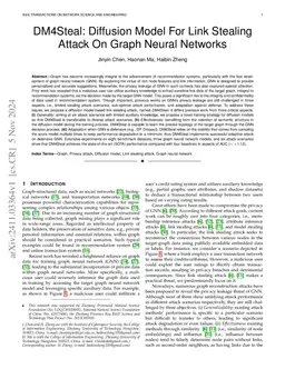 DM4Steal: Diffusion Model For Link Stealing Attack On Graph Neural
  Networks