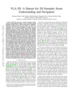 VLA-3D: A Dataset for 3D Semantic Scene Understanding and Navigation