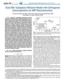 Sub-DM:Subspace Diffusion Model with Orthogonal Decomposition for MRI
  Reconstruction