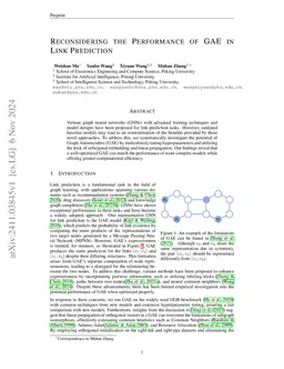 Reconsidering the Performance of GAE in Link Prediction