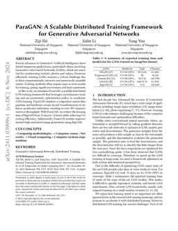 ParaGAN: A Scalable Distributed Training Framework for Generative
  Adversarial Networks