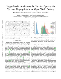 Lightweight Model Attribution and Detection of Synthetic Speech via Audio Residual Fingerprints