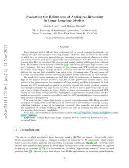Evaluating the Robustness of Analogical Reasoning in Large Language
  Models