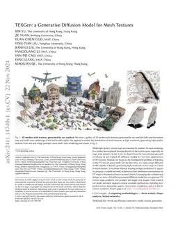 TEXGen: a Generative Diffusion Model for Mesh Textures