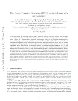 Free Energy Projective Simulation (FEPS): Active inference with
  interpretability