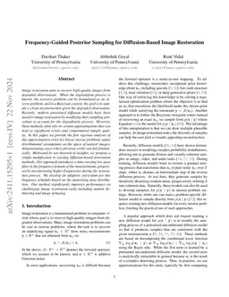 Frequency-Guided Posterior Sampling for Diffusion-Based Image Restoration