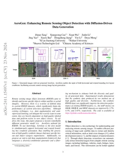 AeroGen: Enhancing Remote Sensing Object Detection with Diffusion-Driven Data Generation