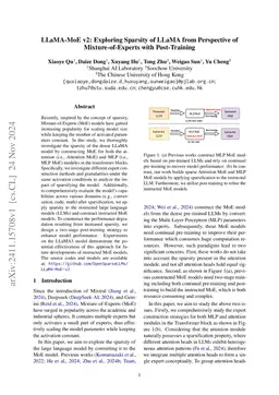 LLaMA-MoE v2: Exploring Sparsity of LLaMA from Perspective of
  Mixture-of-Experts with Post-Training
