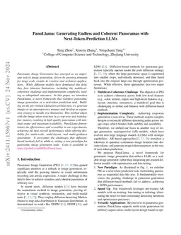 PanoLlama: Generating Endless and Coherent Panoramas with Next-Token-Prediction LLMs