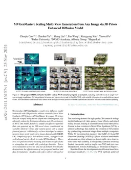 MVGenMaster: Scaling Multi-View Generation from Any Image via 3D Priors Enhanced Diffusion Model