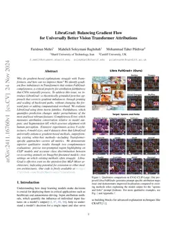 LibraGrad: Balancing Gradient Flow for Universally Better Vision
  Transformer Attributions