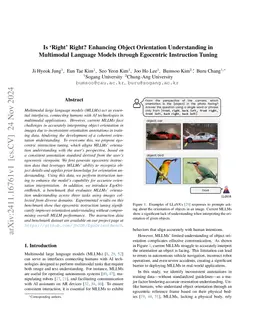 Is 'Right' Right? Enhancing Object Orientation Understanding in Multimodal Large Language Models through Egocentric Instruction Tuning