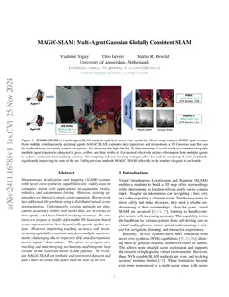 MAGiC-SLAM: Multi-Agent Gaussian Globally Consistent SLAM