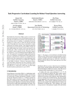 TPCL: Task Progressive Curriculum Learning for Robust Visual Question Answering