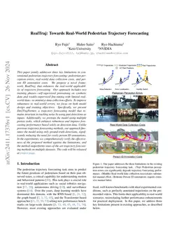 RealTraj: Towards Real-World Pedestrian Trajectory Forecasting