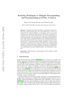Rewiring Techniques to Mitigate Oversquashing and Oversmoothing in GNNs:
  A Survey