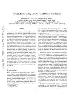 Towards Precise Scaling Laws for Video Diffusion Transformers