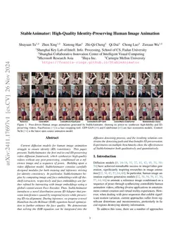 StableAnimator: High-Quality Identity-Preserving Human Image Animation