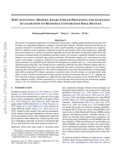MAS-Attention: Memory-Aware Stream Processing for Attention Acceleration on Resource-Constrained Edge Devices