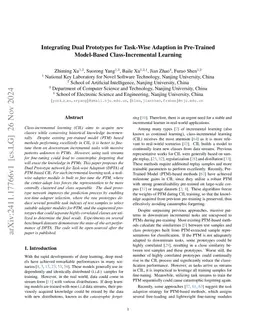 Dual Prototypes for Adaptive Pre-Trained Model in Class-Incremental Learning
