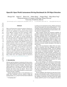 OpenAD: Open-World Autonomous Driving Benchmark for 3D Object Detection