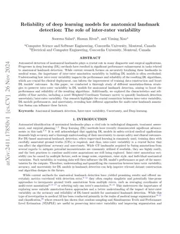 Reliability of deep learning models for anatomical landmark detection:
  The role of inter-rater variability