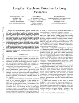 LongKey: Keyphrase Extraction for Long Documents