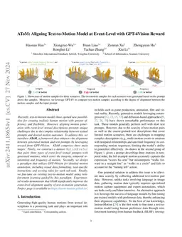 AToM: Aligning Text-to-Motion Model at Event-Level with GPT-4Vision
  Reward