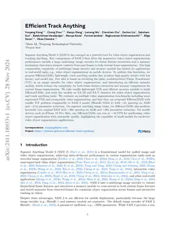 Efficient Track Anything