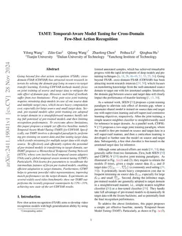 TAMT: Temporal-Aware Model Tuning for Cross-Domain Few-Shot Action Recognition