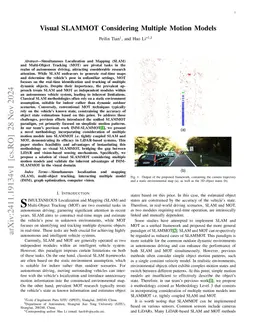 Visual SLAMMOT Considering Multiple Motion Models