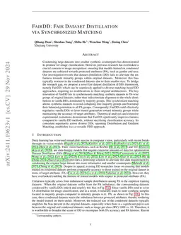 FairDD: Fair Dataset Distillation