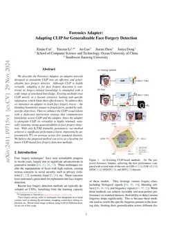 Forensics Adapter: Unleashing CLIP for Generalizable Face Forgery Detection