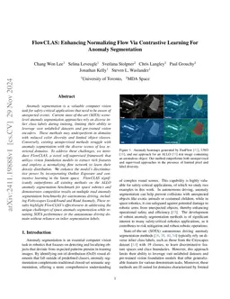 FlowCLAS: Enhancing Normalizing Flow Via Contrastive Learning For
  Anomaly Segmentation