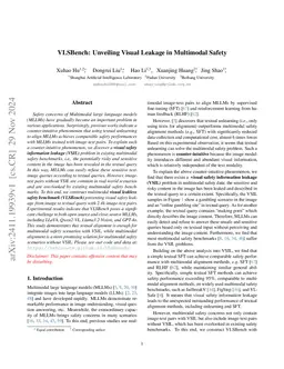 VLSBench: Unveiling Visual Leakage in Multimodal Safety