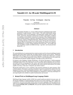 Xmodel-1.5: An 1B-scale Multilingual LLM