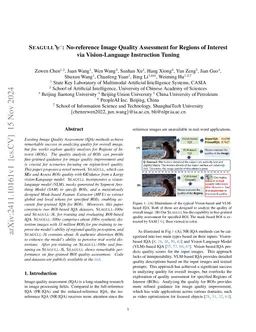 SEAGULL: No-reference Image Quality Assessment for Regions of Interest
  via Vision-Language Instruction Tuning