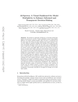 AI-Spectra: A Visual Dashboard for Model Multiplicity to Enhance
  Informed and Transparent Decision-Making