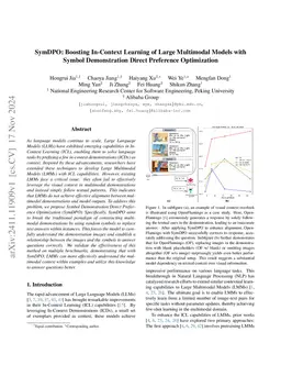 SymDPO: Boosting In-Context Learning of Large Multimodal Models with
  Symbol Demonstration Direct Preference Optimization