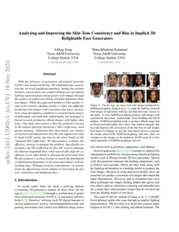 Analyzing and Improving the Skin Tone Consistency and Bias in Implicit
  3D Relightable Face Generators