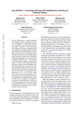 Just KIDDIN: Knowledge Infusion and Distillation for Detection of INdecent Memes