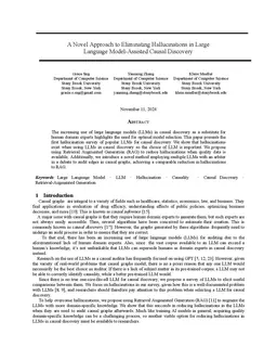 A Novel Approach to Eliminating Hallucinations in Large Language
  Model-Assisted Causal Discovery
