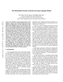 LISAA: A Framework for Large Language Model Information Security Awareness Assessment