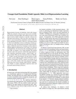 Unsupervised Foundation Model-Agnostic Slide-Level Representation Learning