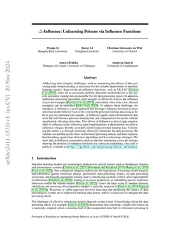 Delta-Influence: Unlearning Poisons via Influence Functions