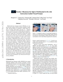 Panther: Illuminate the Sight of Multimodal LLMs with Instruction-Guided
  Visual Prompts
